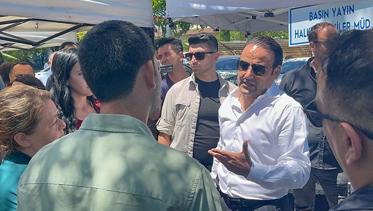 Diyarbakır Büyükşehir Belediyesi önünde gerginlik