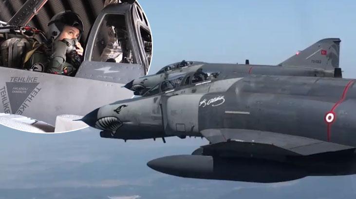 Genelkurmay Başkanı Gürak F-4 savaş uçağını kullandı