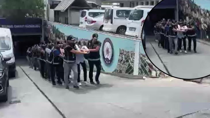 İstanbul’da suç örgütüne operasyon: 5 kişi çıkarıldığı mahkemece tutuklandı
