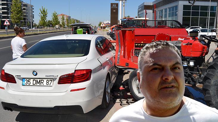 Kayseri’den İzmir’e gitmek için yola çıktı: Mola vermeyince kaza yaptık