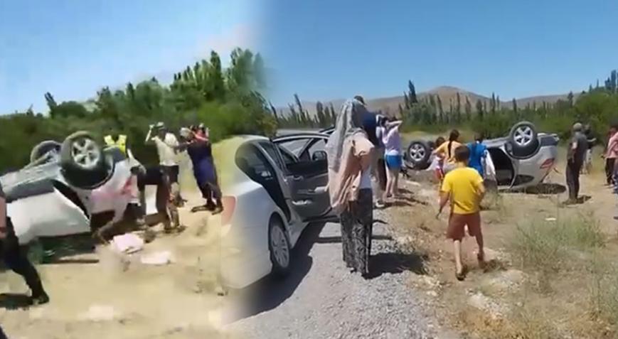 Niğde’de feci kaza! Otomobil takla attı; anne öldü, eşi ve kızı yaralandı