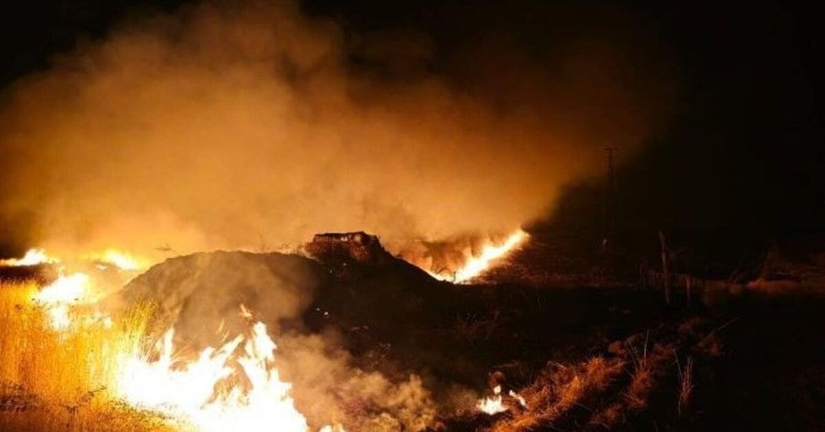 Şırnak'ta anız yangını! 7 köy etkilendi – Güncel haberler