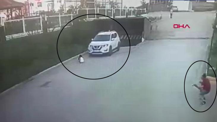 Site bahçesinde kahreden son! Şok görüntü