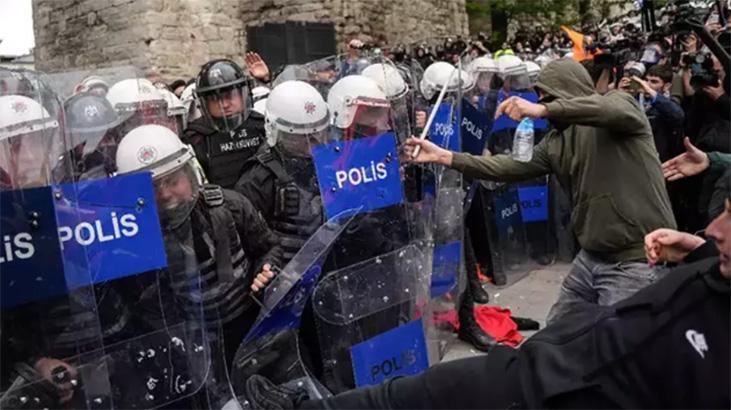 1 Mayıs’ta polise mukavemet gösteren 12 sanık hakim karşısında