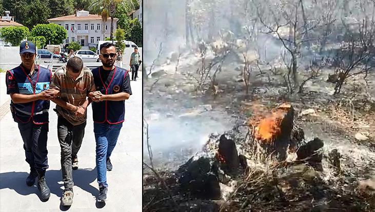 3 orman yangını çıkaran çobandan şok itiraf