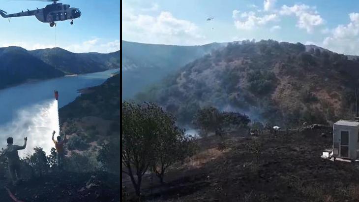 Ankara’da ormanlık arazide çıkan yangın kontrol altında