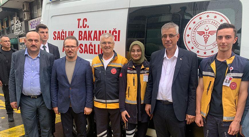 Bakan Memişoğlu Rize’de! ‘Şehir Hastanesi’nin inşaatı başladı’