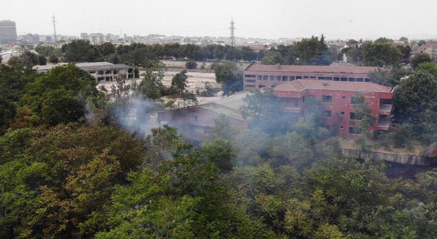 Bursa’nın göbeğinde yangın paniği! Alevler kısa sürede söndürüldü