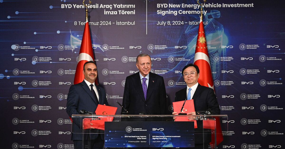 BYD'den Türkiye'ye yatırım: 1 milyar dolarlık imza atıldı – Otomobil Haberleri
