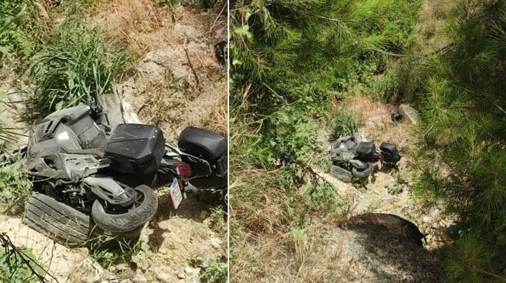 Direksiyon hakimiyetini kaybeden turist kaza yaptı