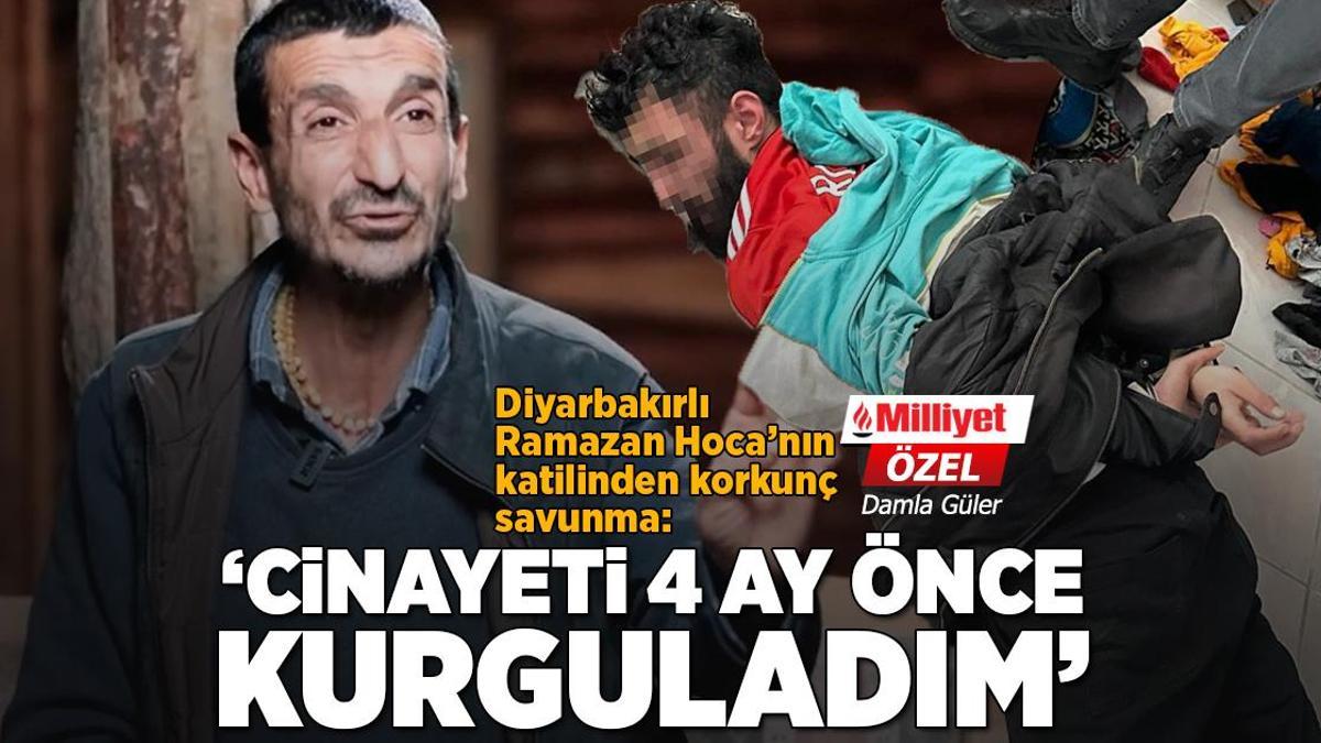 Diyarbakırlı Ramazan Hoca’yı öldüren katilden korkunç savunma! ‘Cinayeti 4 ay önce kurguladım’