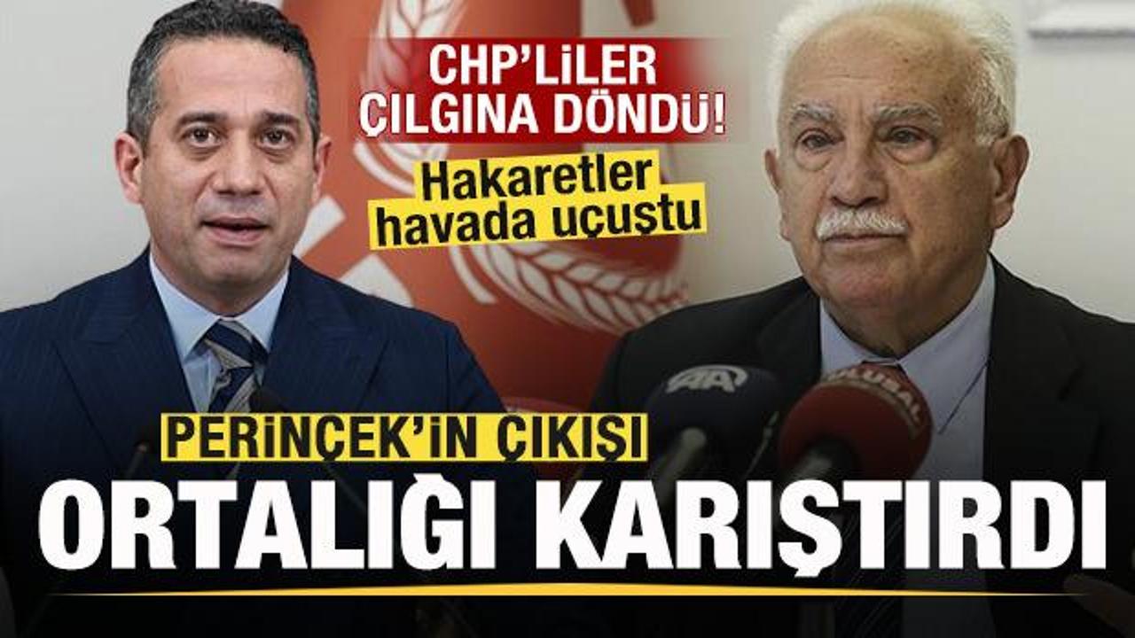 Doğu Perinçek’in sözleri CHP’lileri kızdırdı! Hakaretler havada uçuştu