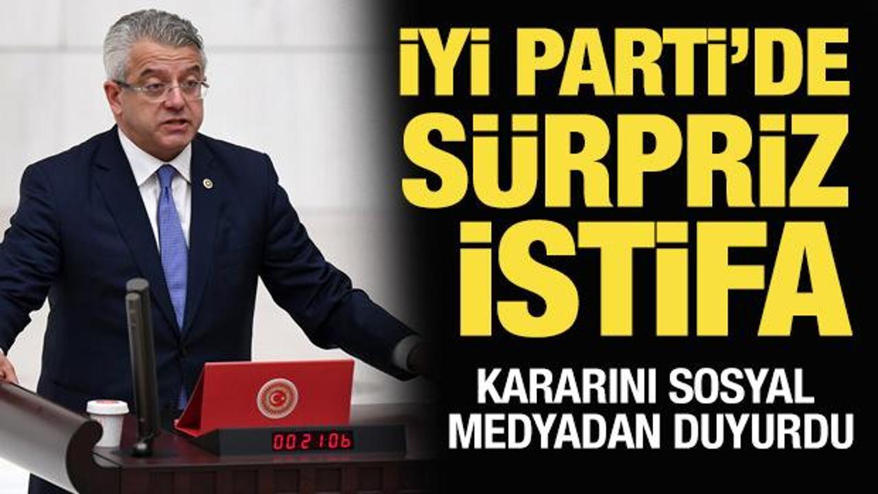 Ersagun Yücel, İYİ Parti’den istifa etti