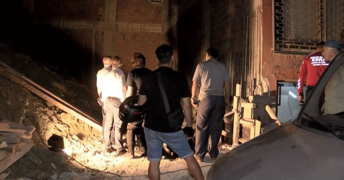 Esenler'de çatlaklar oluşan 6 katlı bina tahliye edildi | Son dakika haberleri