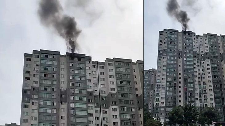 Esenyurt’ta 23 katlı binada yangın paniği! Çok sayıda ekip sevk edildi