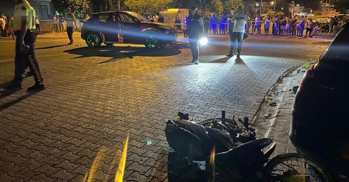 Fethiye'de otomobille çarpışan motosikletli öldü | Son dakika haberleri