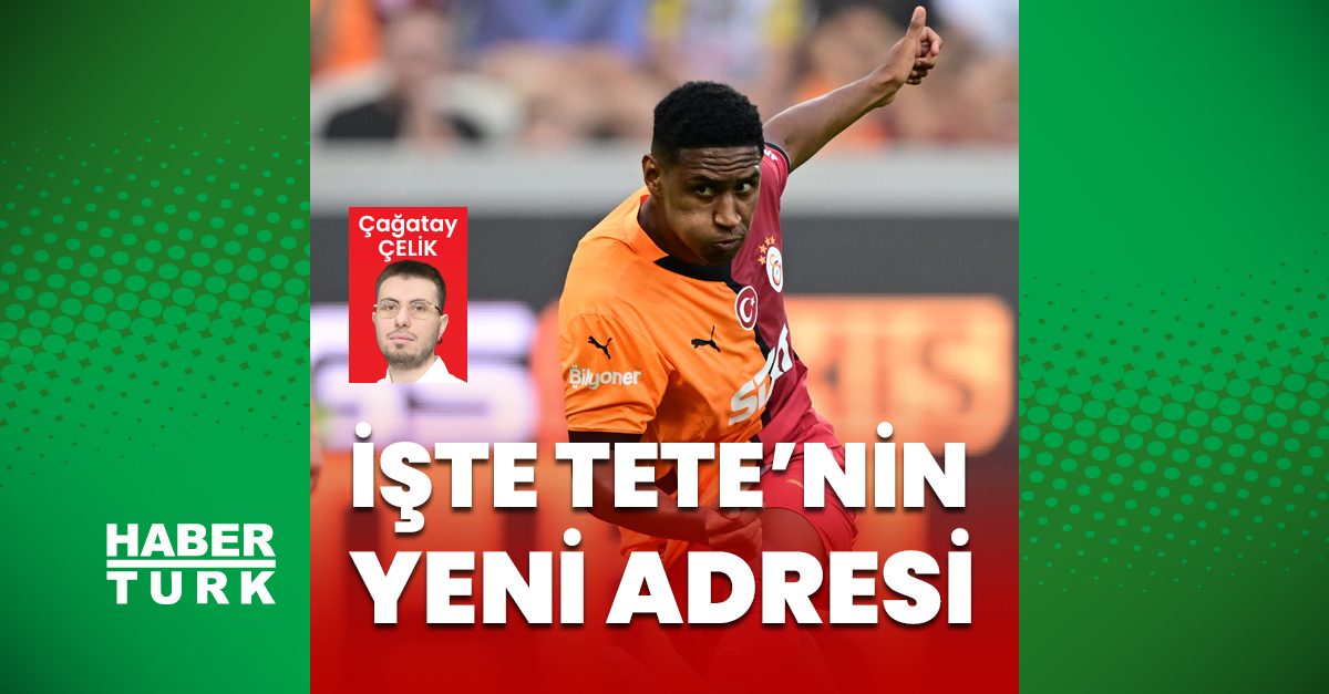 Galatasaray'da transfer gelişmesi: Tete, Panathinaikos'ta! – Galatasaray Haberleri
