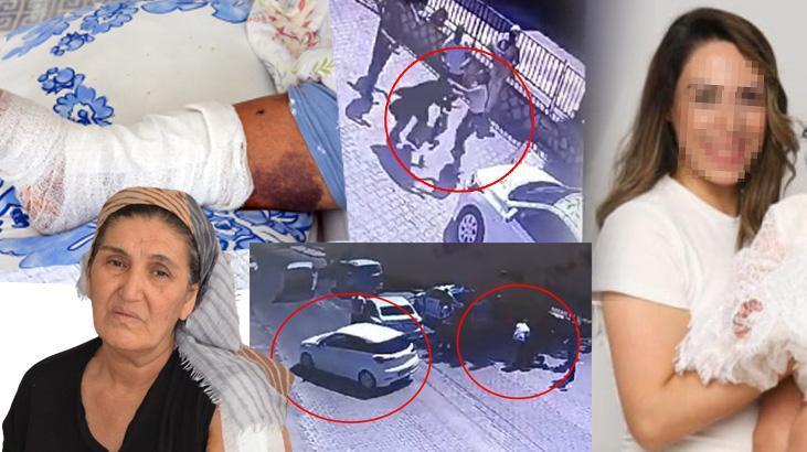 Gelin dehşeti! Kayınvalidesini önce terlikte dövdü, sonra da arabayı üzerine sürdü
