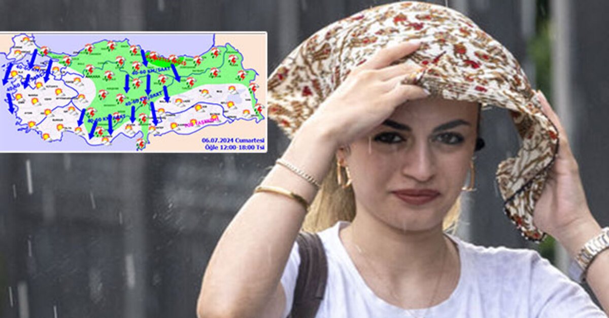Hava durumu İstanbul son dakika: Meteoroloji saat verdi! 5 bölgede sağanak | Son dakika haberleri
