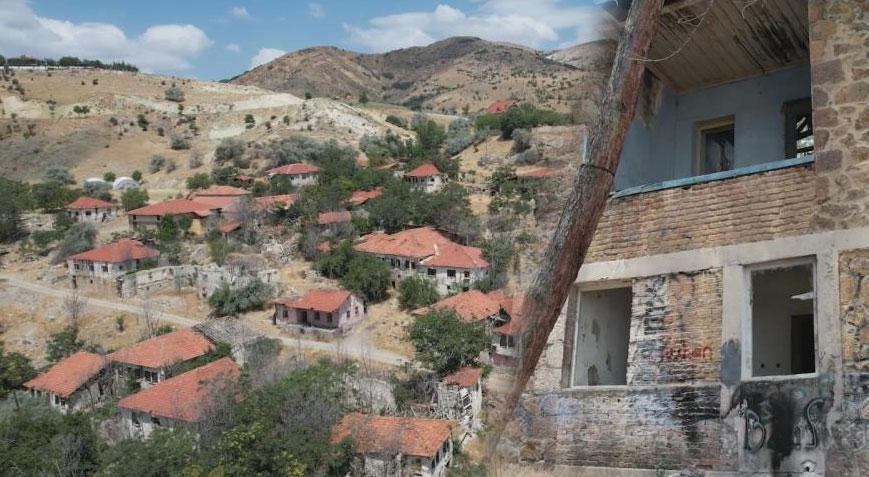 Herkes evini terk edip gitti! Ankara’nın yanı başında ‘Cinli köy’