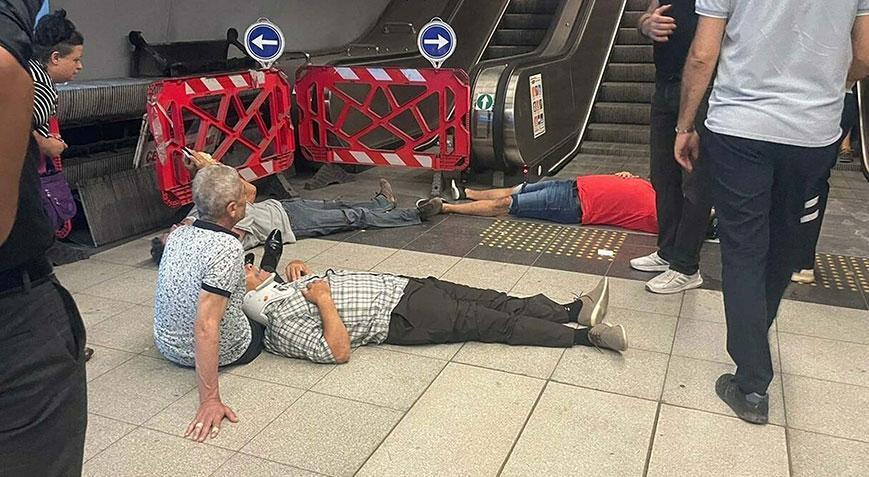 İzmir metrosunda ‘yürüyen merdiven’ arızası! Çok sayıda yaralı var