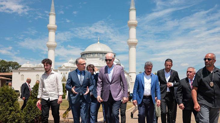 Kurtulmuş’tan ABD’de Diyanet Merkezi’ne ziyaret