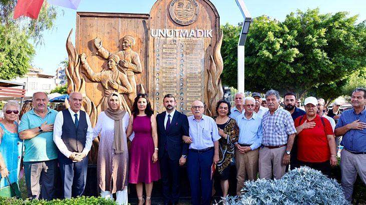 Madımak’ta yaşamını yitirenler Akdeniz’de anıldı