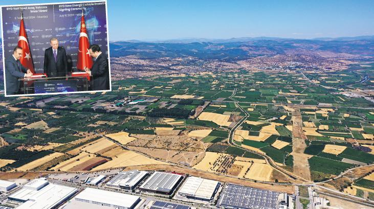 Manisa OSB dev fabrika için geri sayımda