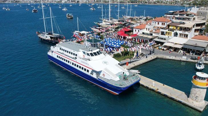 Marmaris-Fethiye deniz otobüsü seferleri başladı