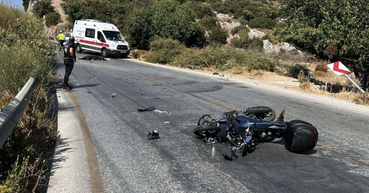Otomobil ile motosiklet çarpıştı: 1 ölü, 2 yaralı – Güncel haberler