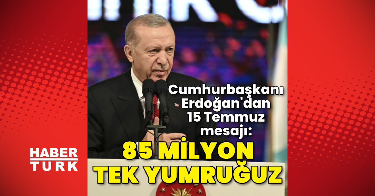 Son dakika haberi Cumhurbaşkanı Erdoğan'dan açıklamalar | Son dakika haberleri