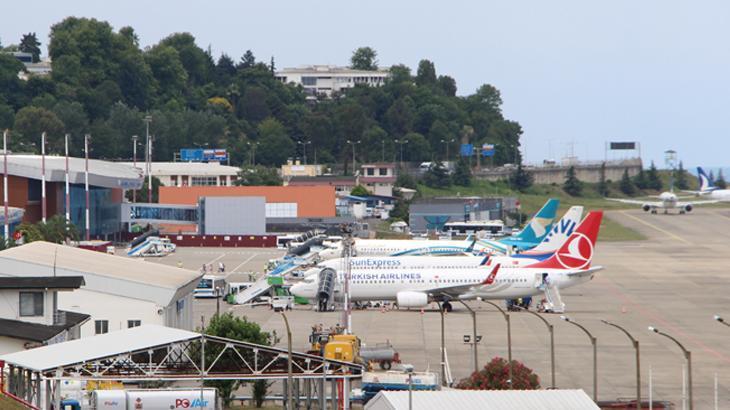 Trabzon Havalimanı’nda turizm sezonu hareketliliği