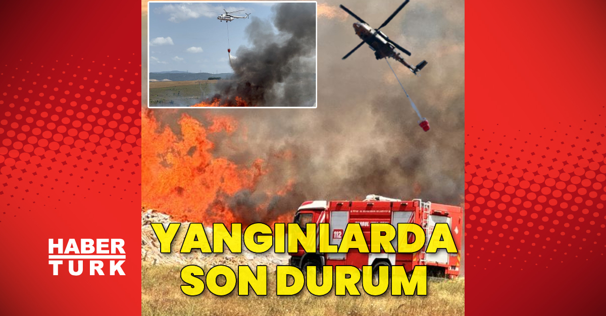 Türkiye'de orman yangınları! Yangınlarda son durum! – Güncel haberler