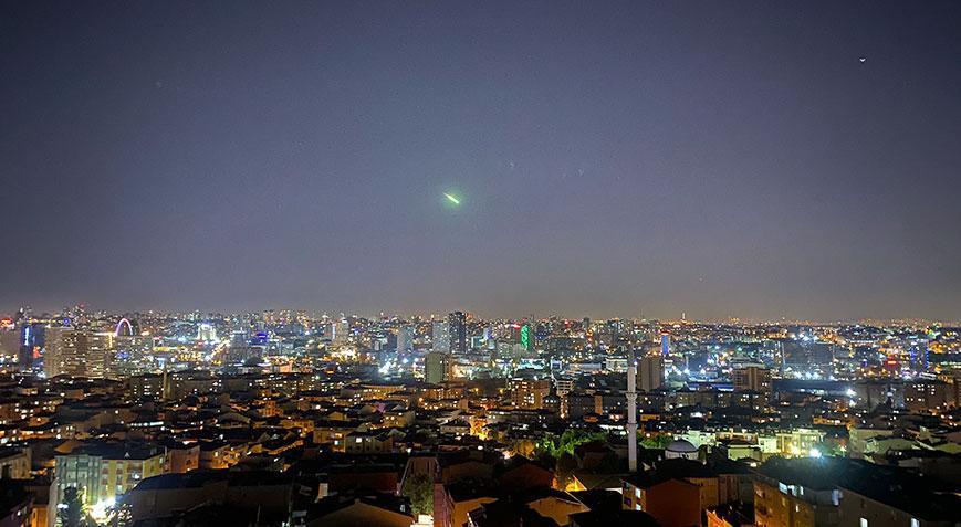 Türkiye’nin birçok şehrinden görüldü!  Türkiye Uzay Ajansı açıkladı