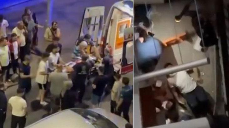 Yer: Küçükçekmece! Hırsızlık için girdiler, kaçarken bina boşluğuna düştüler