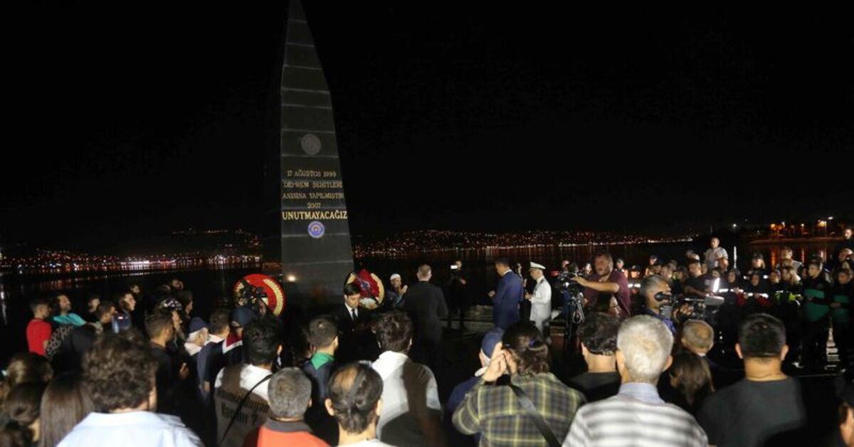 17 Ağustos Marmara Depremi'nin 25'inci yıl dönümü: Hayatını kaybedenler unutulmadı