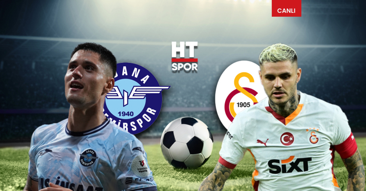 Adana Demirspor – Galatasaray maçı CANLI YAYIN – Galatasaray Haberleri