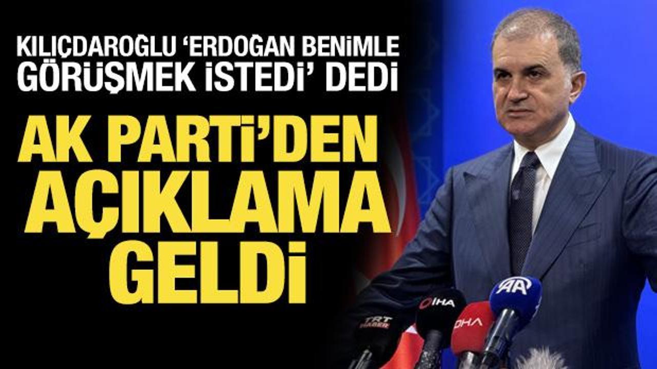 AK Parti Sözcüsü Çelik’ten Kılıçdaroğlu’na yalanlama
