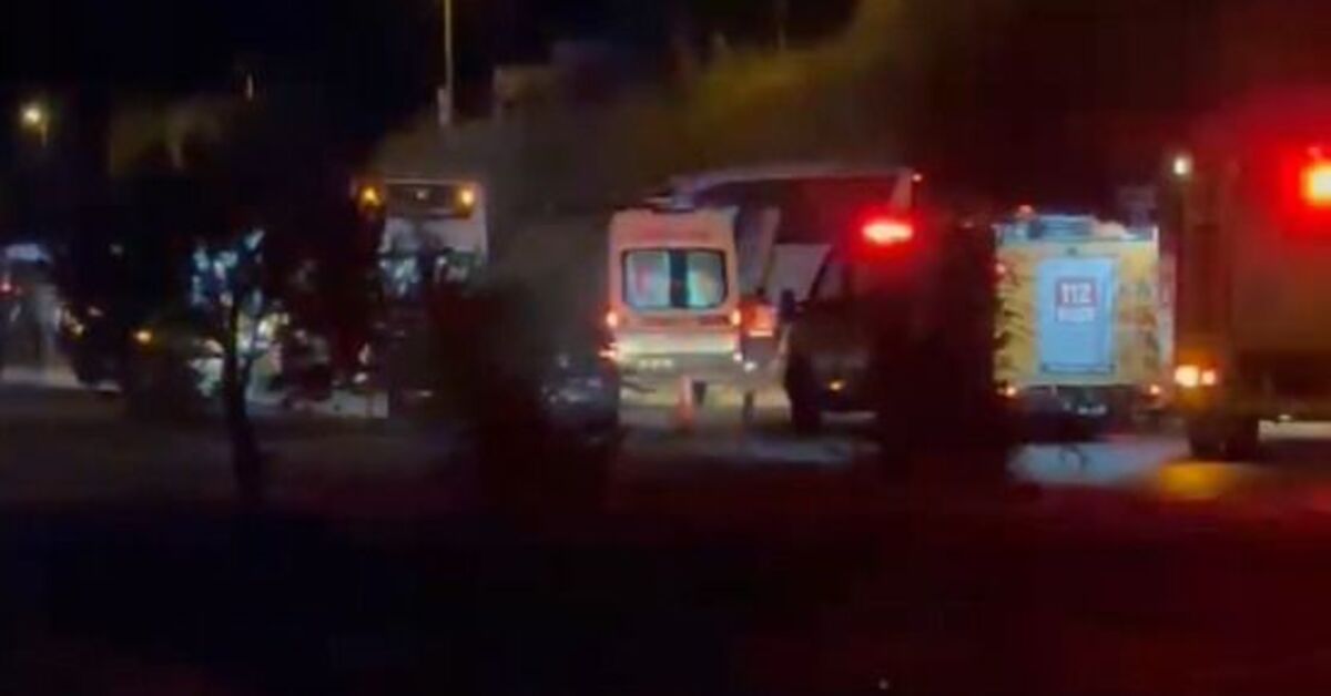 Aydın’da yolcu otobüsü yayaya çarptıktan sonra devrildi: 1 ölü, 7 yaralı – Güncel haberler