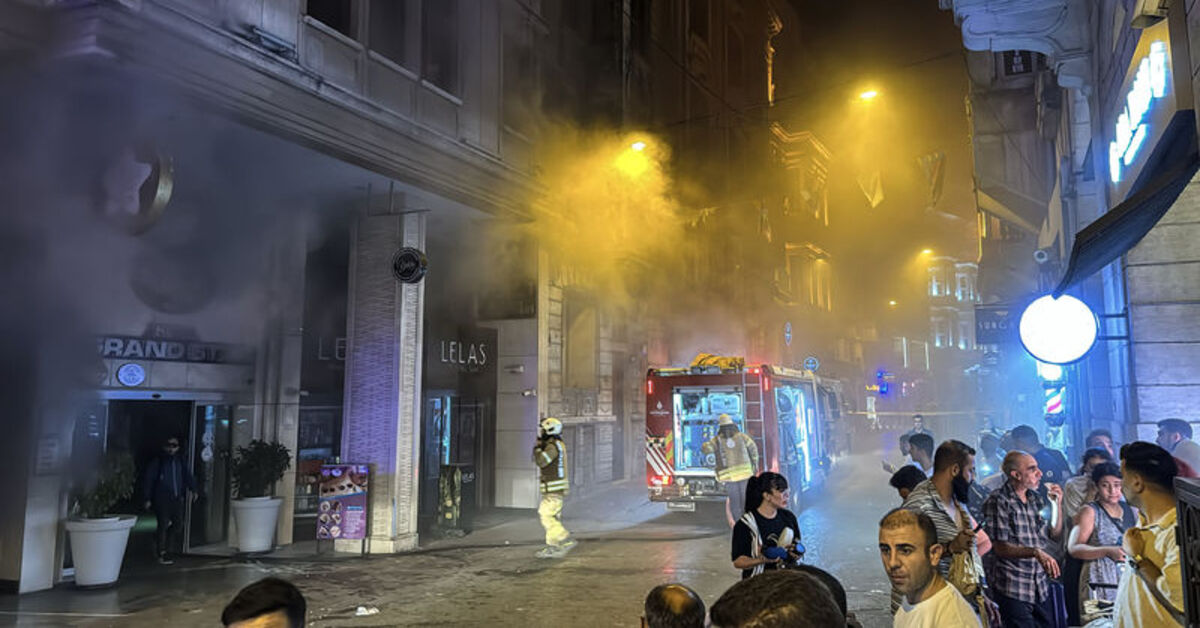 Beyoğlu'nda 9 katlı otelde yangın çıktı – Güncel haberler | Son dakika haberleri