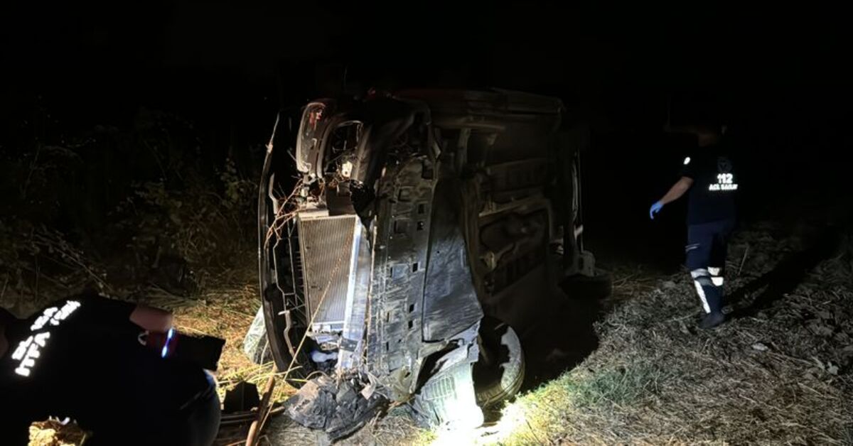 Bursa'da takla atan otomobildeki 3 kişi yaralandı – Güncel haberler