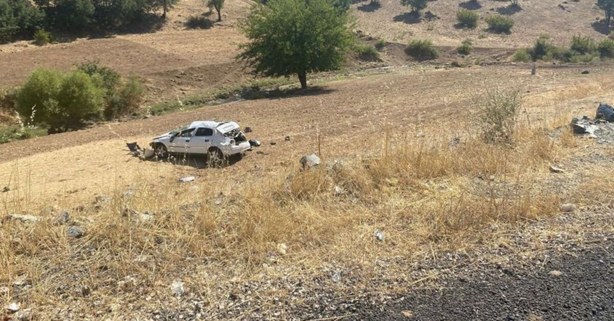 Diyarbakır'da şarampole devrilen otomobildeki 1 kişi öldü, 3 kişi yaralandı – Güncel haberler