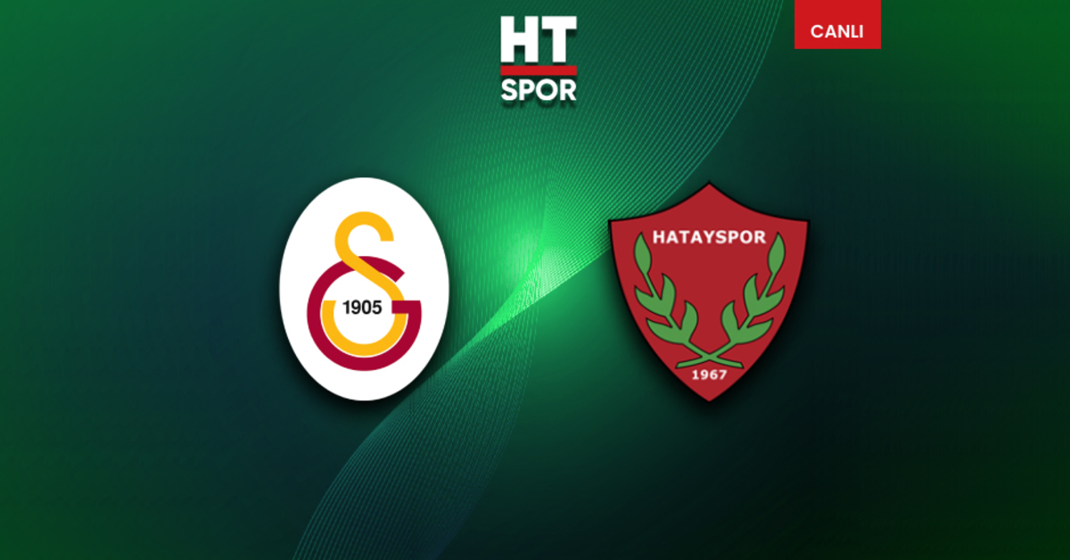 Galatasaray-Hatayspor maçı CANLI YAYIN – Galatasaray Haberleri