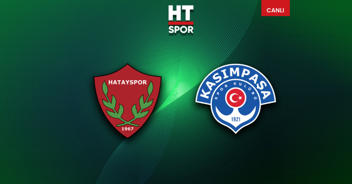 Hatayspor-Kasımpaşa maçı CANLI YAYIN – Atakaş Hatayspor Haberleri