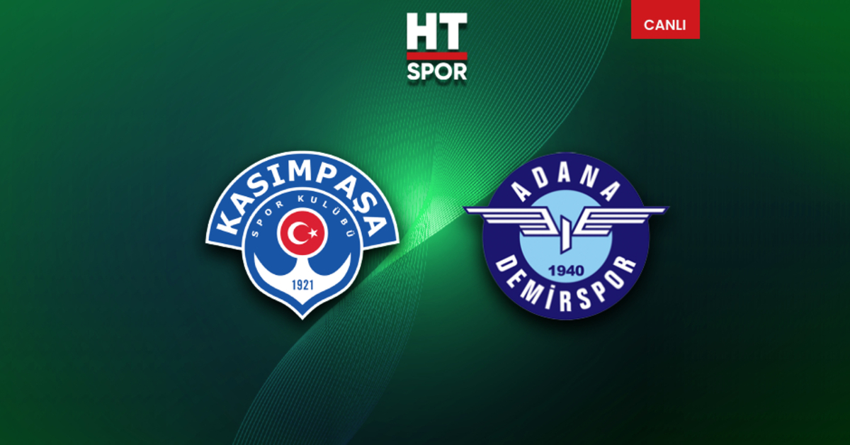 Kasımpaşa-Adana Demirspor maçı CANLI YAYIN – Kasımpaşa Haberleri