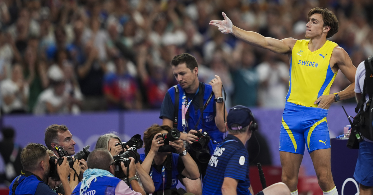 Olimpiyat şampiyonu olan Armand Duplantis'ten Yusuf Dikeç pozu! – 2024 Paris Olimpiyatları Haberleri