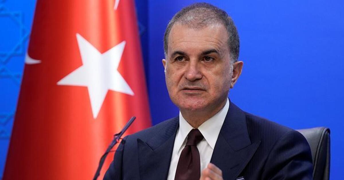 Ömer Çelik: Dünya barışının anahtarı Filistin'dir | Son dakika haberleri