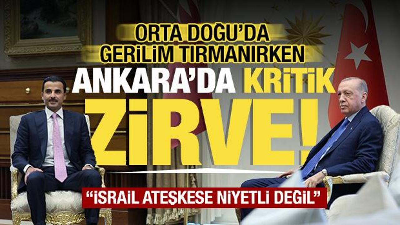 Orta Doğu’da gerilim artarken Ankara’da kritik zirve! Erdoğan ile Al Sani görüştü
