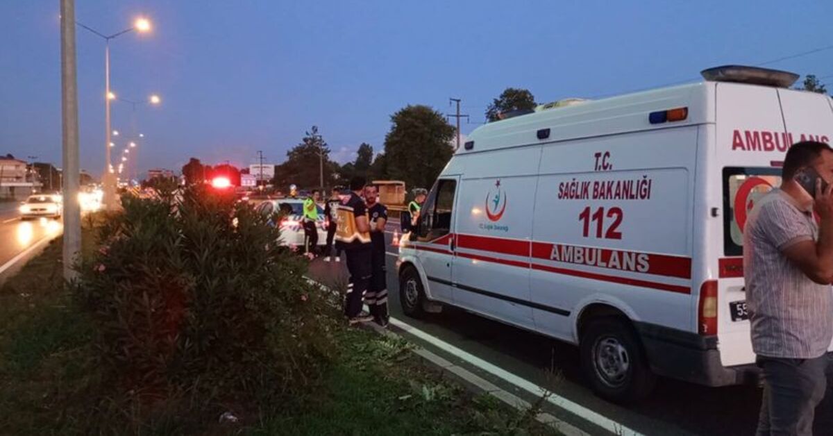 Samsun’da 2 otomobilin çarptığı yaya öldü – Güncel haberler