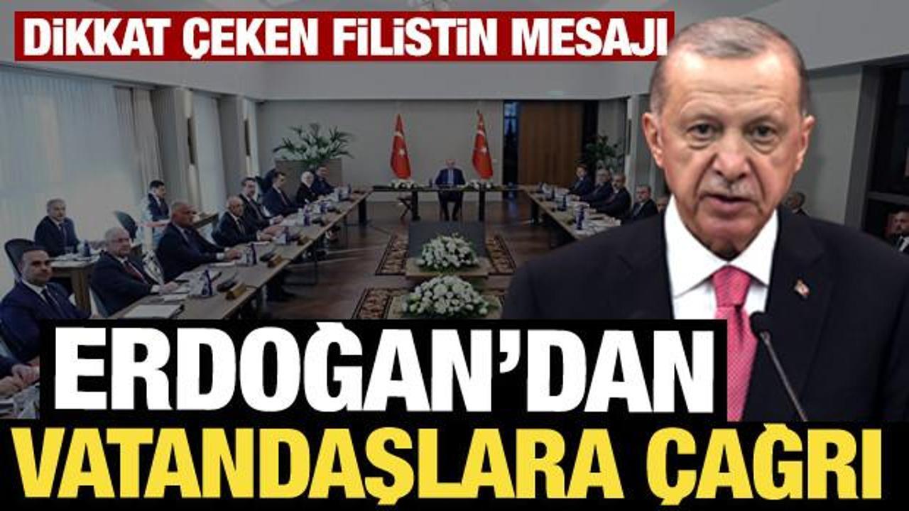 Son Dakika: Cumhurbaşkanı Erdoğan’dan vatandaşlara çağrı!
